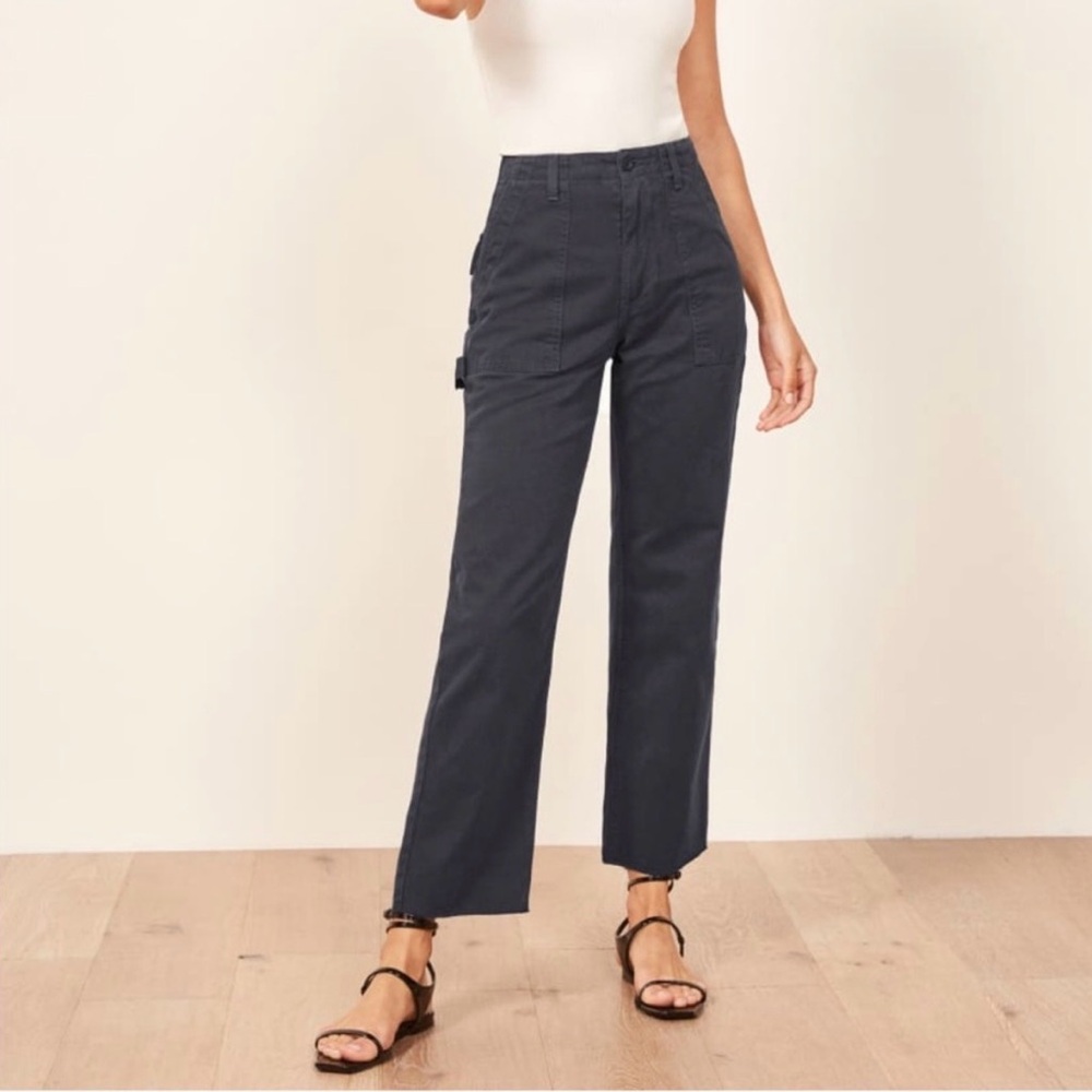 Reformation Utility Pants Blue Women’s Size 27